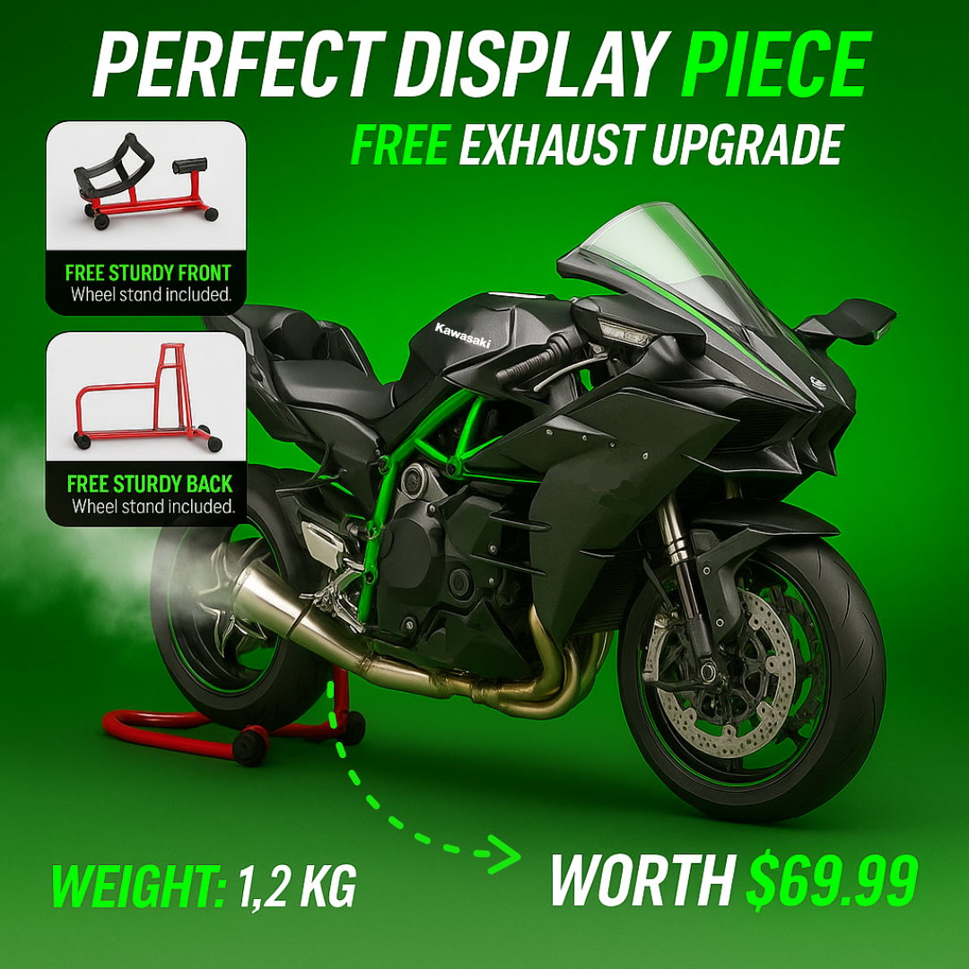 Realistic Mini Kawasaki Ninja H2R